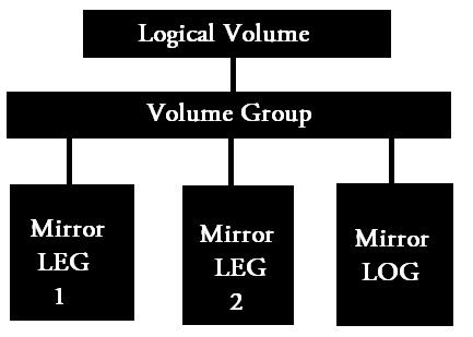 mirrored logical volume mirroring of logical volume