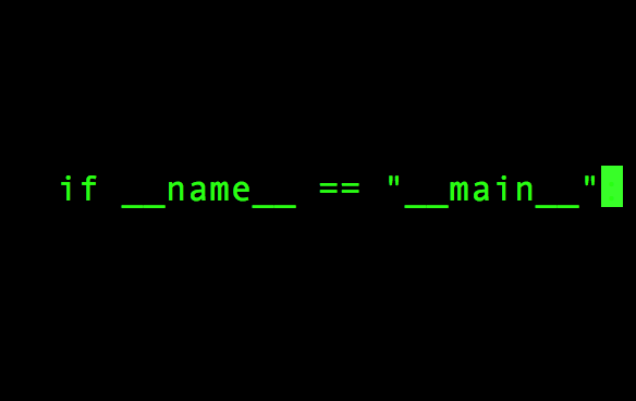 What is if __name__ == "__main__" in Python
