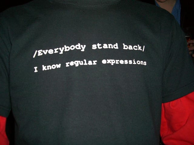 examples of using basic linux regular expressions
