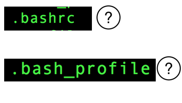 Difference Between .bashrc and .bash_profile